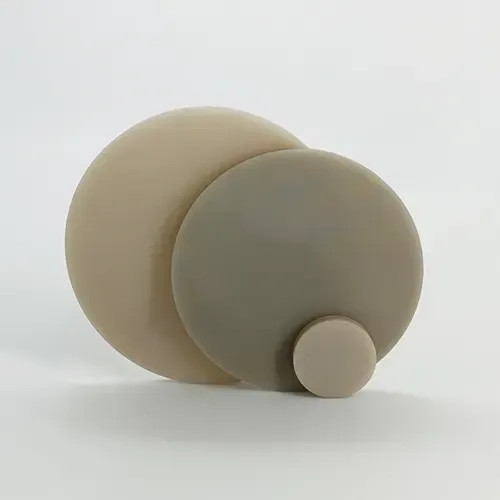 Aluminum nitride ceramic plates