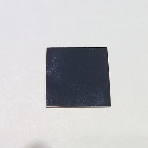Black zirconia ceramic plate