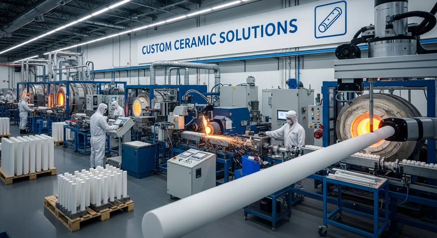 Custom Ceramic Rods Manufacturer: A Complete Sourcing Guide