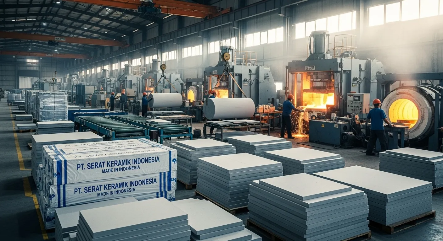 Ceramic Fiber Components Manufacturer Indonesia