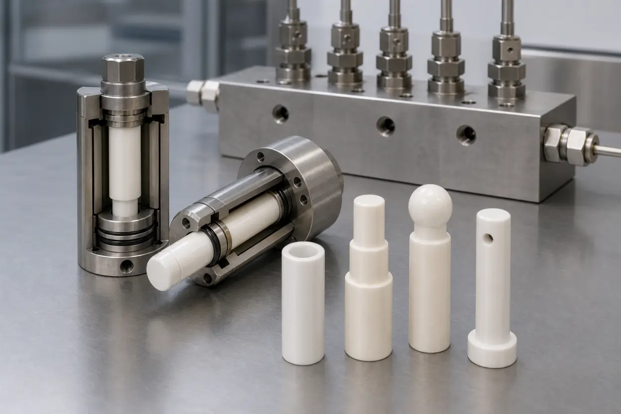 Why Choose Ceramic Plungers? A Guide to Materials, Precision, Selection and Applications