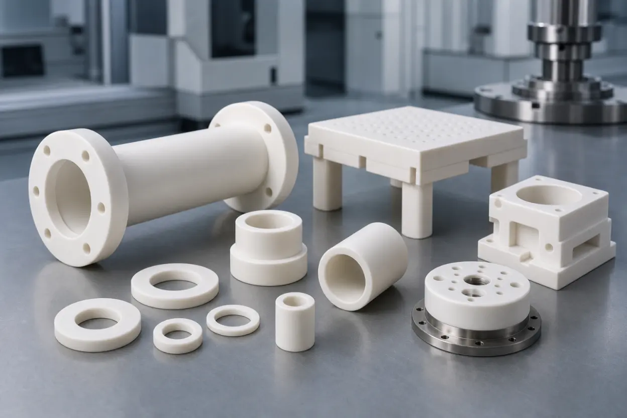 Alumina Ceramic Selection and Machining: Purity, Design and Processing Considerations
