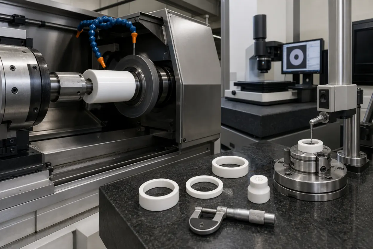 Zirconia Ceramic Materials and Precision Machining: Properties, Applications and Custom Design Tips