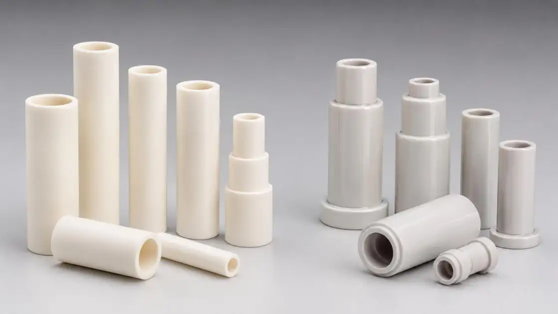 Custom Ceramic Tube Design: Diameter, Length, Holes, and End Features