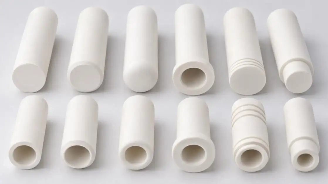 Custom Ceramic Tube Design: Diameter, Length, Holes, and End Features
