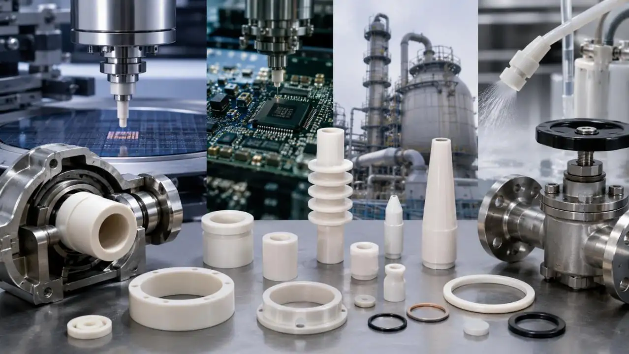 Wear-Resistant Ceramic Parts vs. Hardened Steel and Tungsten Carbide