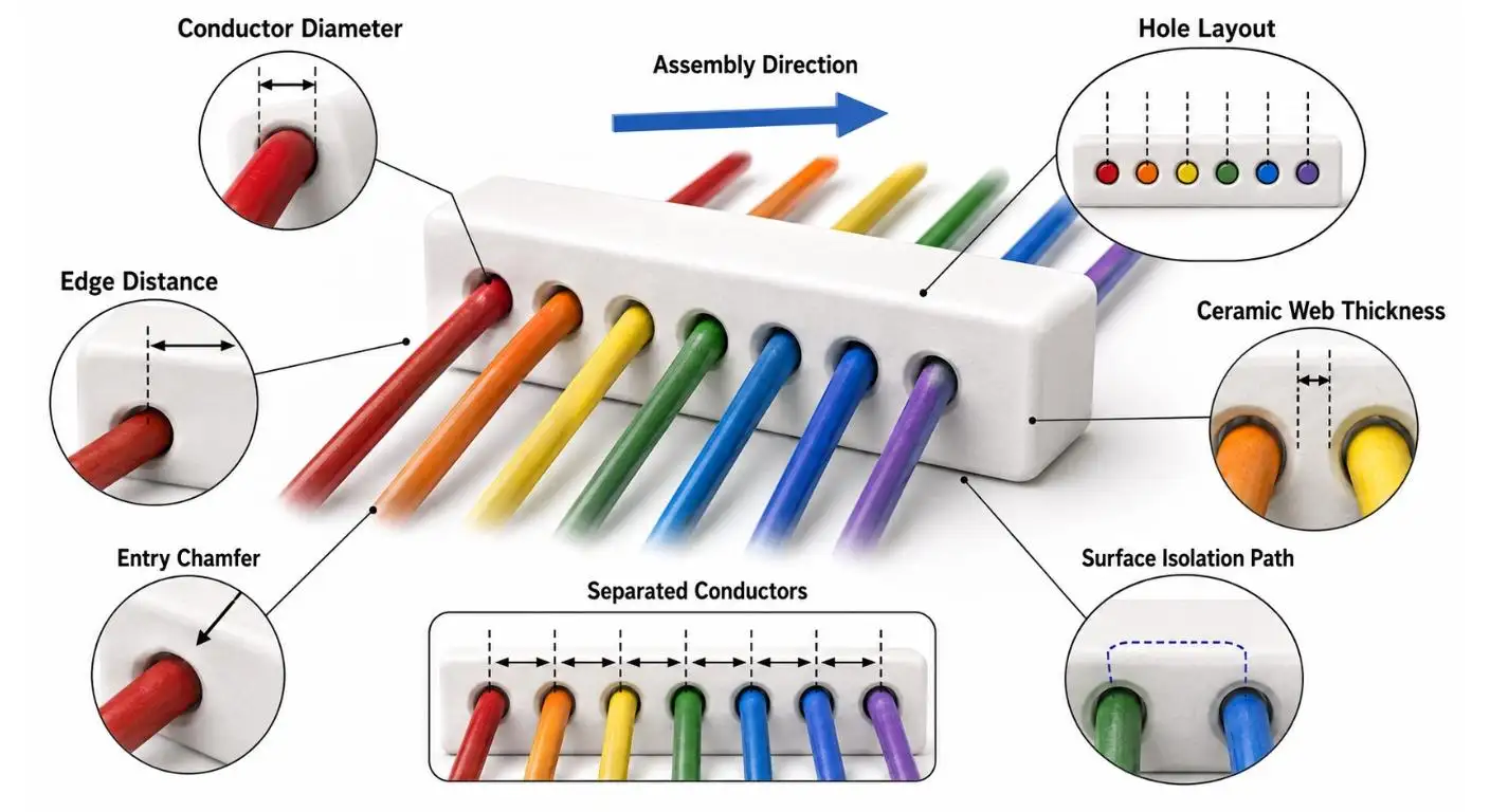 Alumina Ceramic Isolator: Design the Path Before the Voltage Test