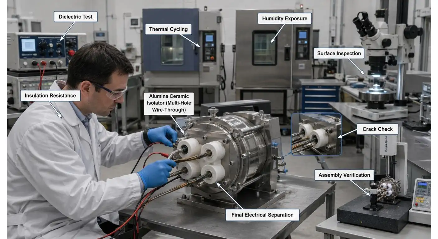 Alumina Ceramic Isolator: Design the Path Before the Voltage Test