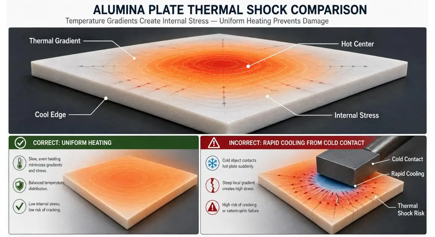 Alumina Plates: Flatness Is Only Useful When the Plate Is Supported Correctly
