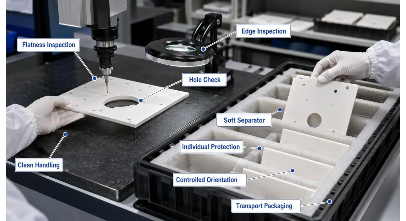 Alumina Plates: Flatness Is Only Useful When the Plate Is Supported Correctly