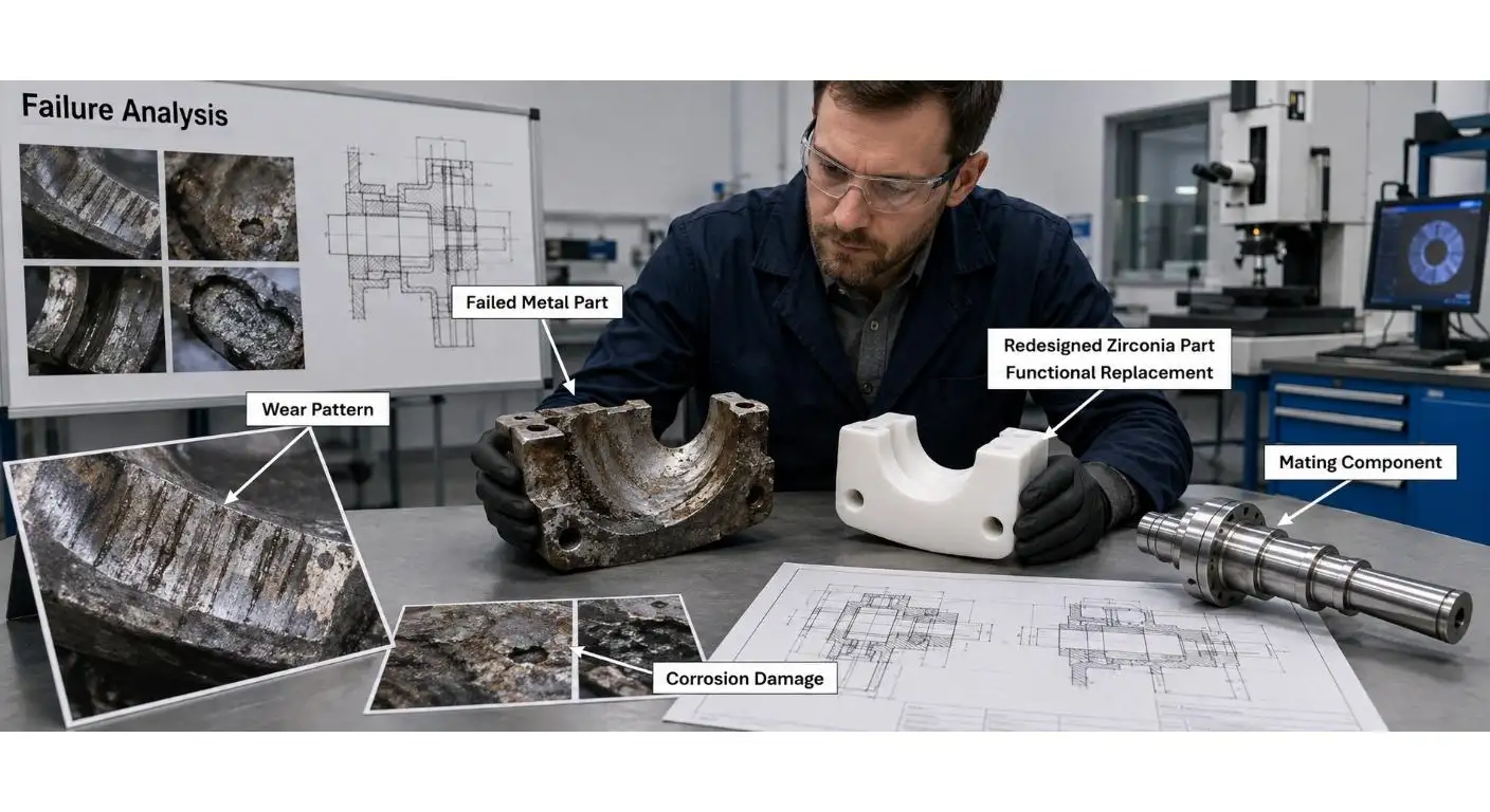 Zirconia Parts: Replace the Failure, Not Just the Metal