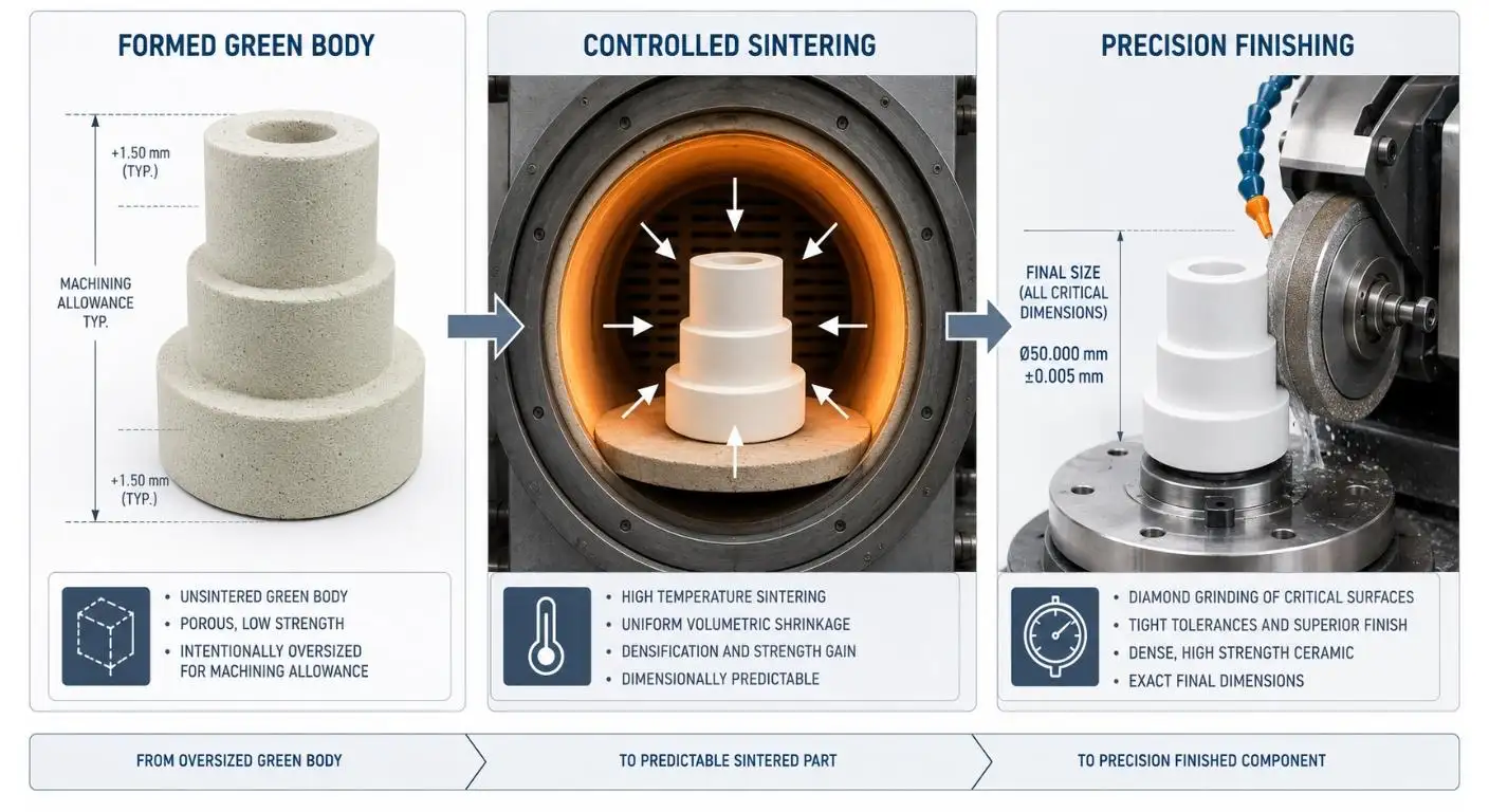 Precision Engineered Ceramics: From Drawing to Repeatable Production