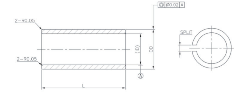 Non-standard Split Sleeve
