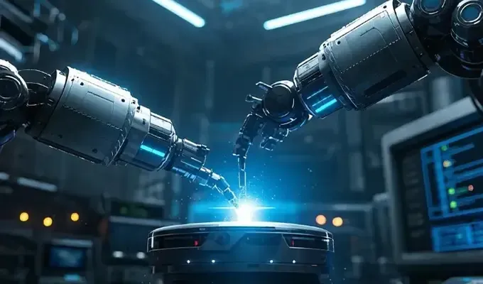 Automated industrial laser machining equipment
